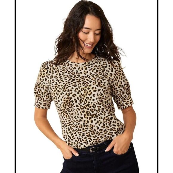 Cheetah blouse - Picture 1 of 6